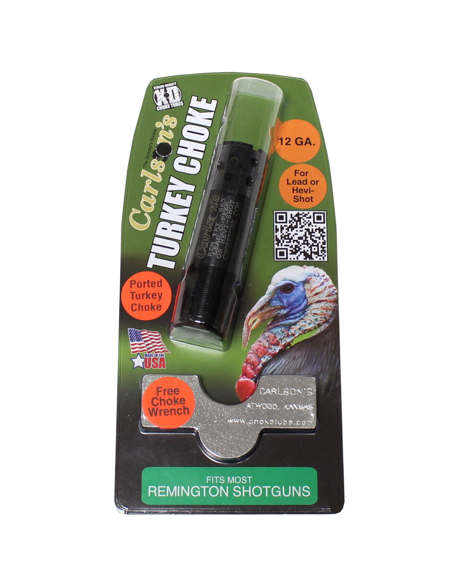 Carlson's Choke Tubes Carlson’s Choke Tubes REMINGTON PORTED TURKEY CHOKE TUBES 12GA .665 70020