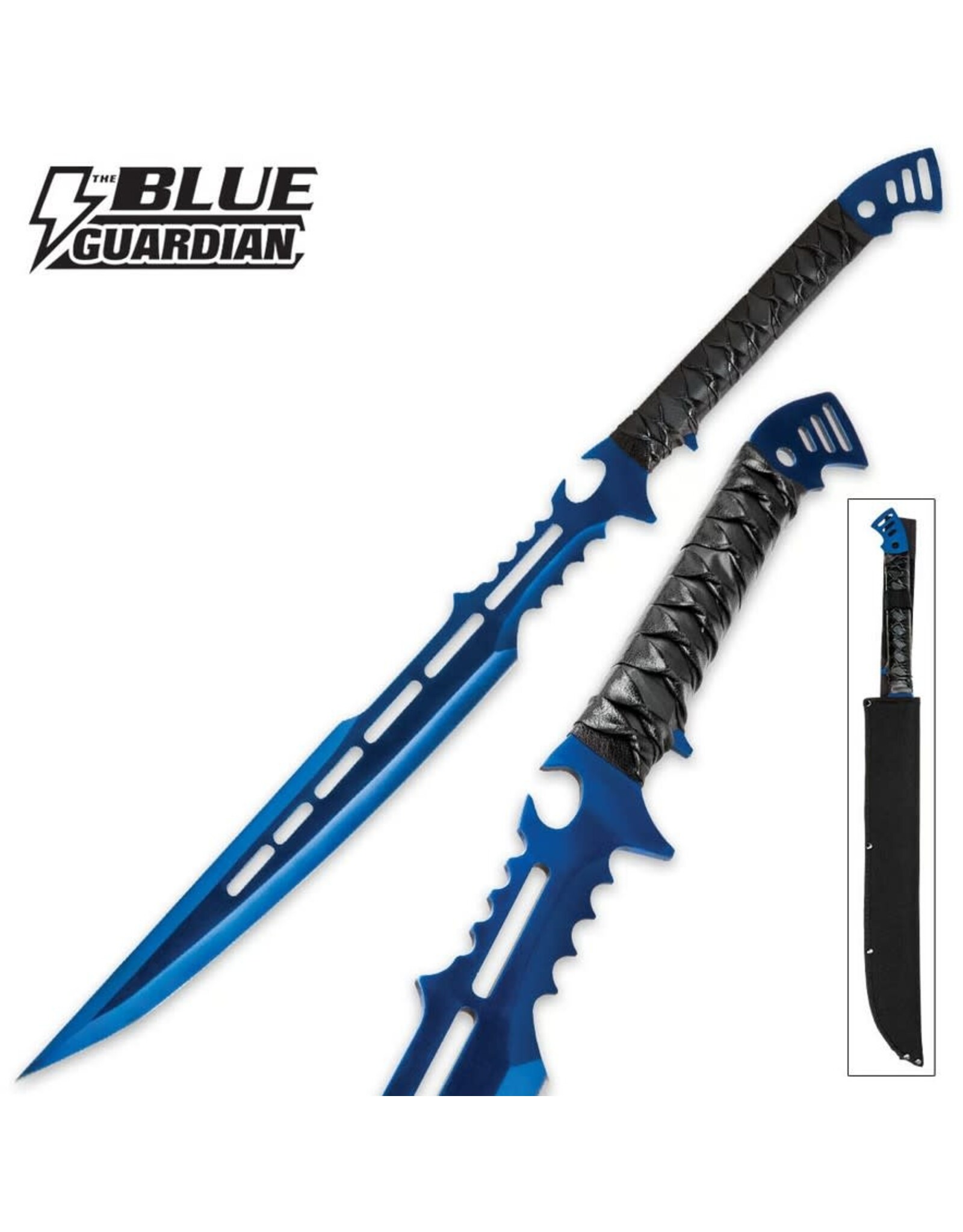bud k BK3365 Blue Guardian Fantasy Sword With Sheath