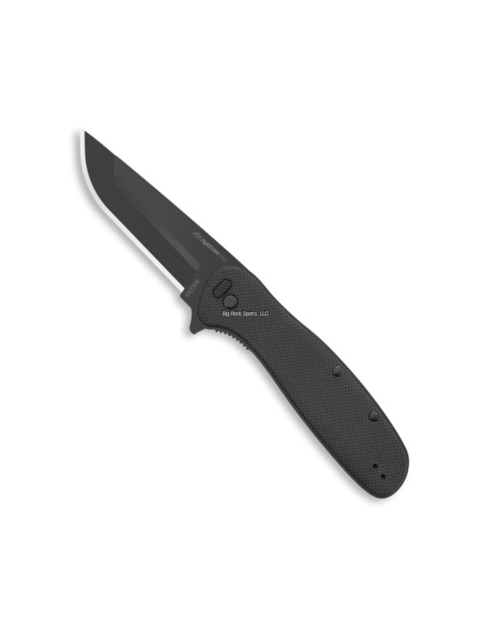Outdoor Edge Outdoor Edge VX230B Razor VX2 Folding Knife, 3" Blade, Black Handle