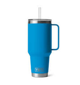 Yeti Yeti Rambler 42oz/1.2L Straw Mug with Straw Lid Big Wave Blue