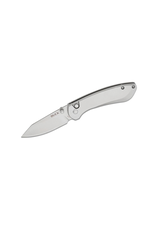 Buck Knives Buck 744 Sovereign Button Lock Folding Knife, Stainless Steel, 0744SSS