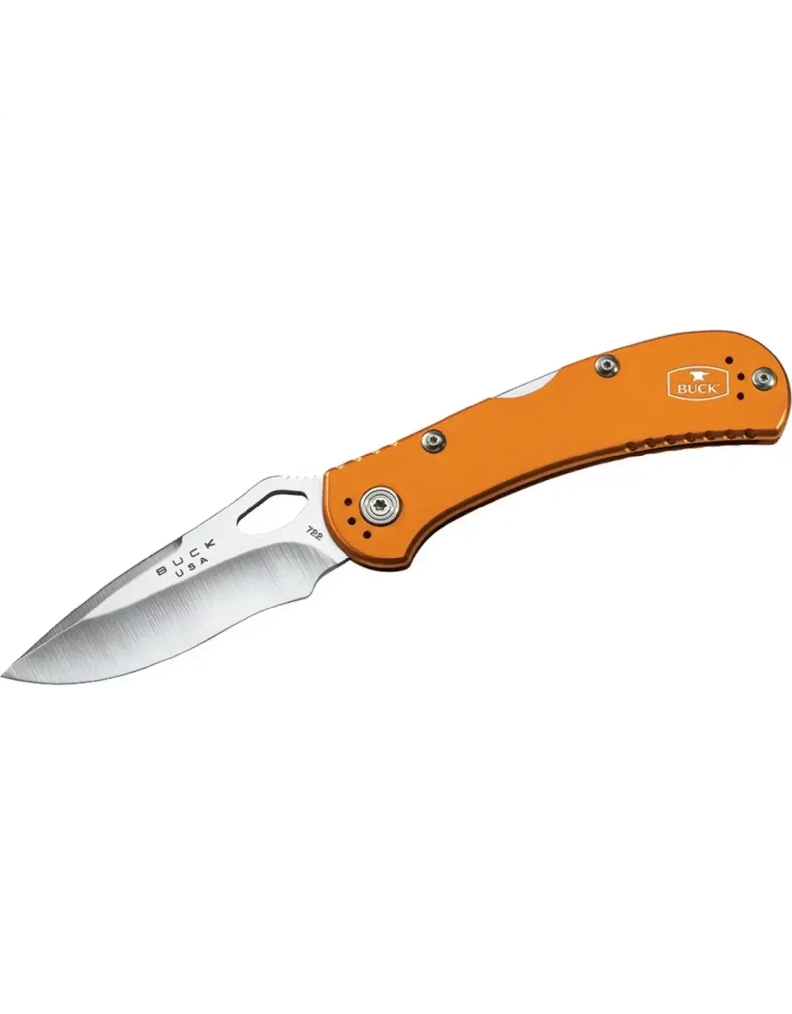 Buck Knives Buck Spitfire Folding Knife, 420HC Steel, Aluminum, 0722ORS1
