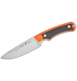 Buck Knives Buck 663 Alpha Guide Select Fixed Blade Knife, Stainless Steel, GFN Black/Orange, 0663ORS