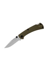 Buck Knives Buck Slim Pro TRX Folding Knife, S30V Satin, G10 Green, 0112GRS3
