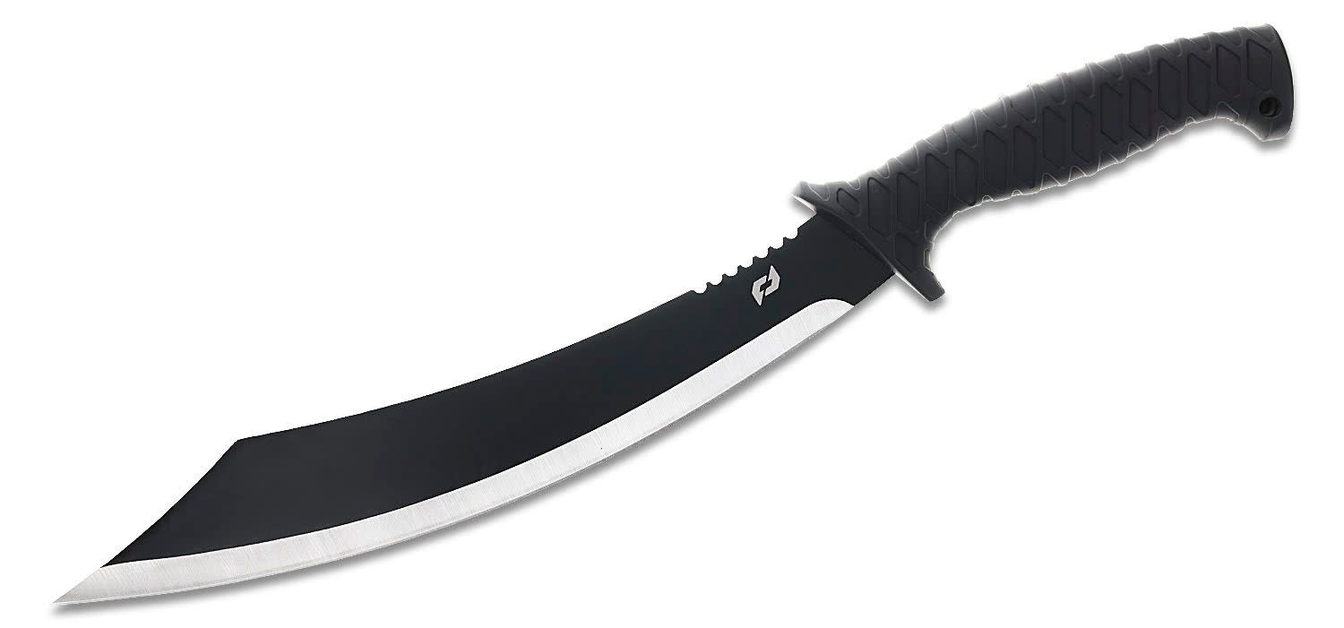 Schrade Delta Class Decimate Bolo Machete 12\" - Black Overmold Handles...