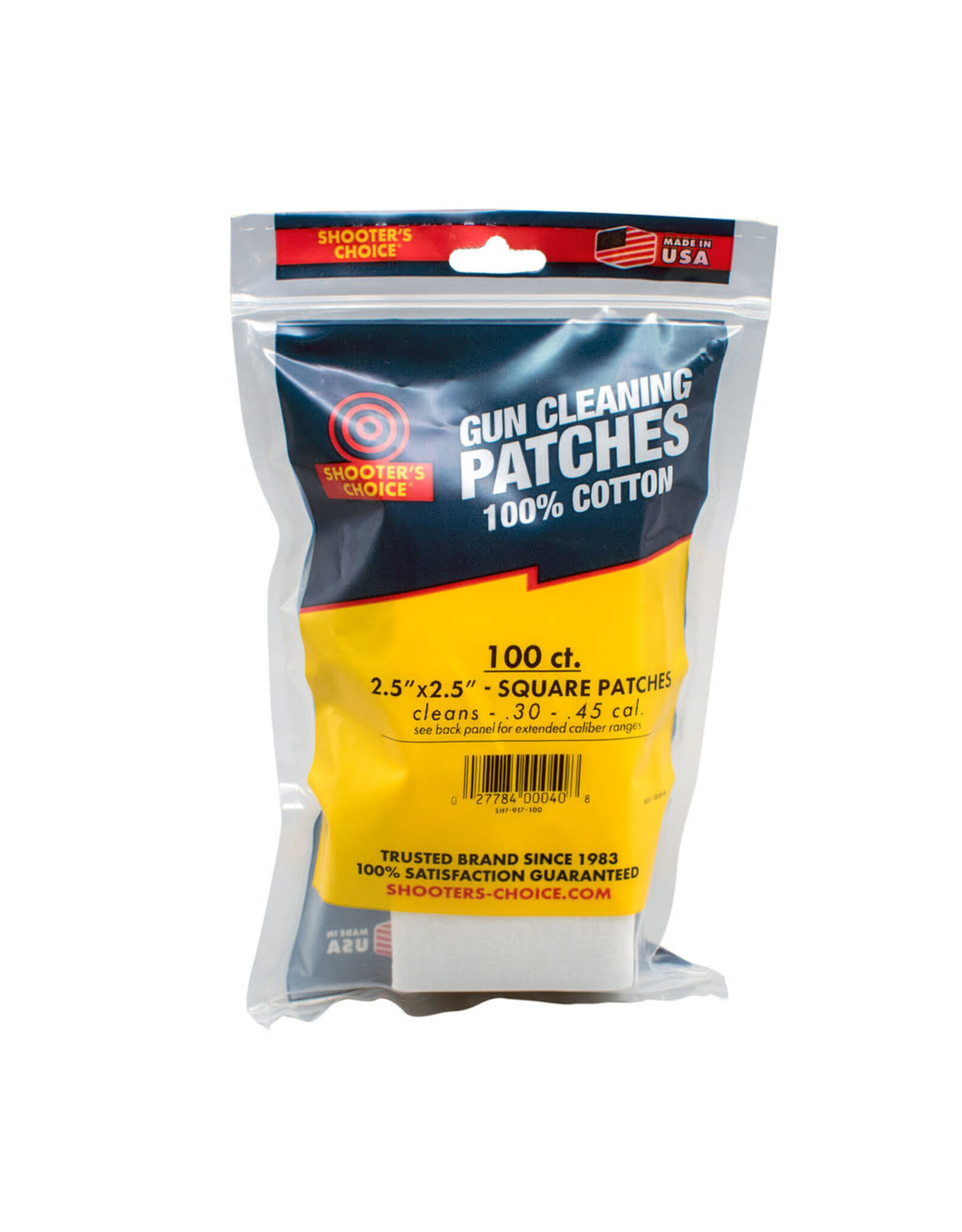 Shooter's Choice Shooter's Choice SHF-917-100 100 2.5 X 2.5 Inch Square Patches