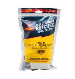 Shooter's Choice SHF-917-100 100 2.5 X 2.5 Inch Square Patches