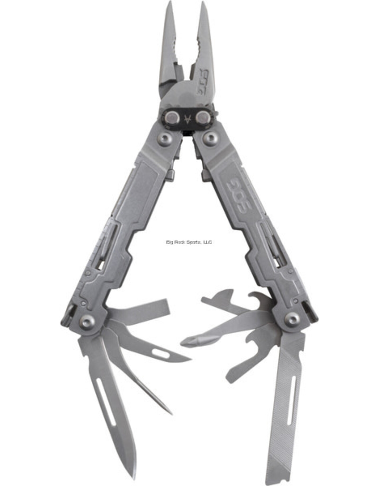 SOG SOG PowerAccess Multi-Tool, Compound Leverage, 18 Tools, Stone Wash Finish SOG-PA1001-CP