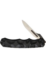 Havalon Havalon Piranta The Black Stag, #60A Replaceable Blades, Black Zytel Handles, Liner Lock - XTI-60ASTAG-BLK