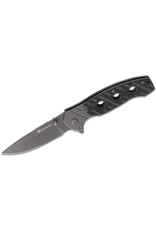 Smith & Wesson Smith & Wesson Folding Knife 3.19" Ti-Nitride Coated Drop Point, Black G10 Handles w/ Steel Bolsters, Liner Lock - 1100062