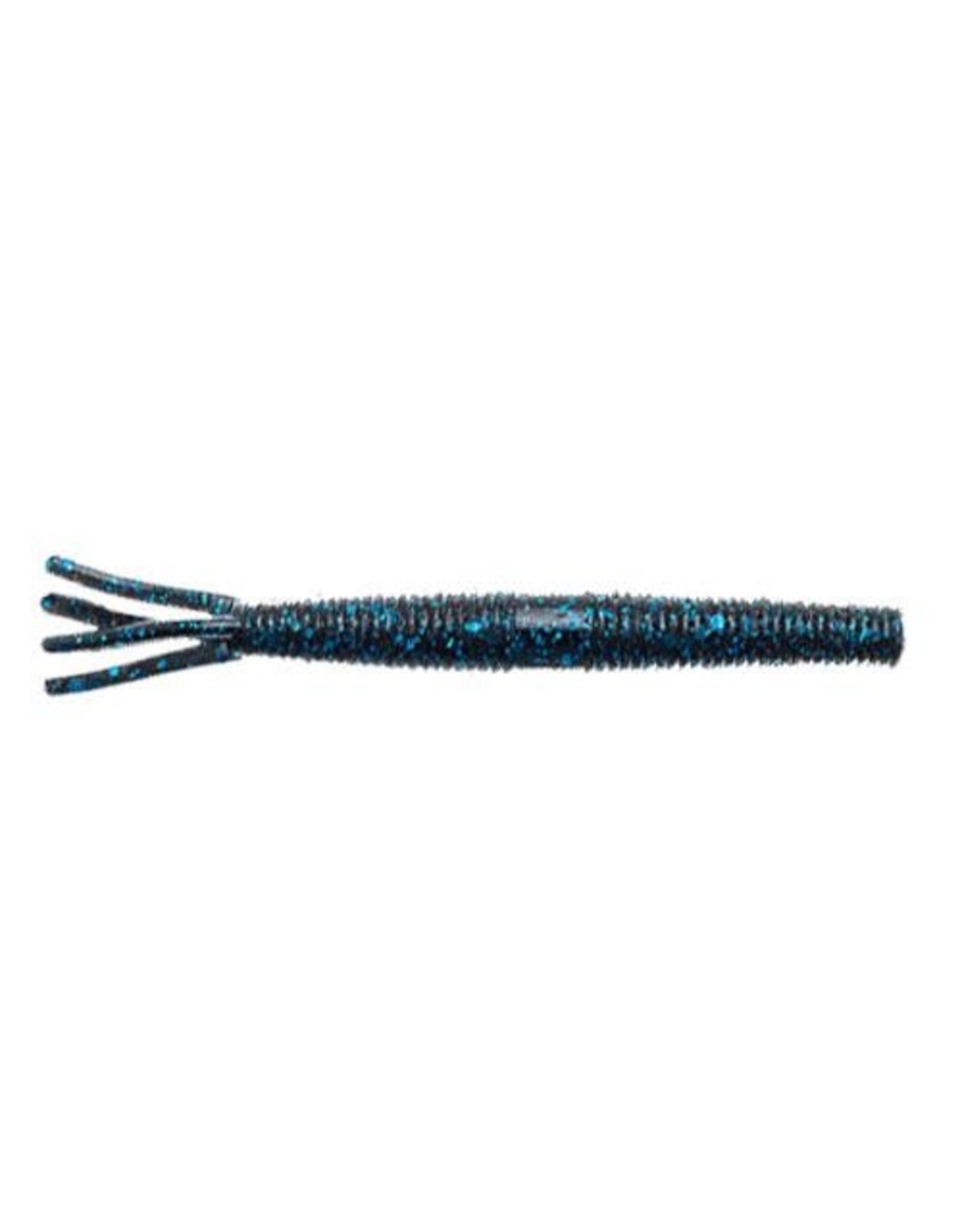 ZMan Z-Man HSTICK4-02PK6 Elaztech Hula Stickz 4" 6Pk Black/Blue Flake