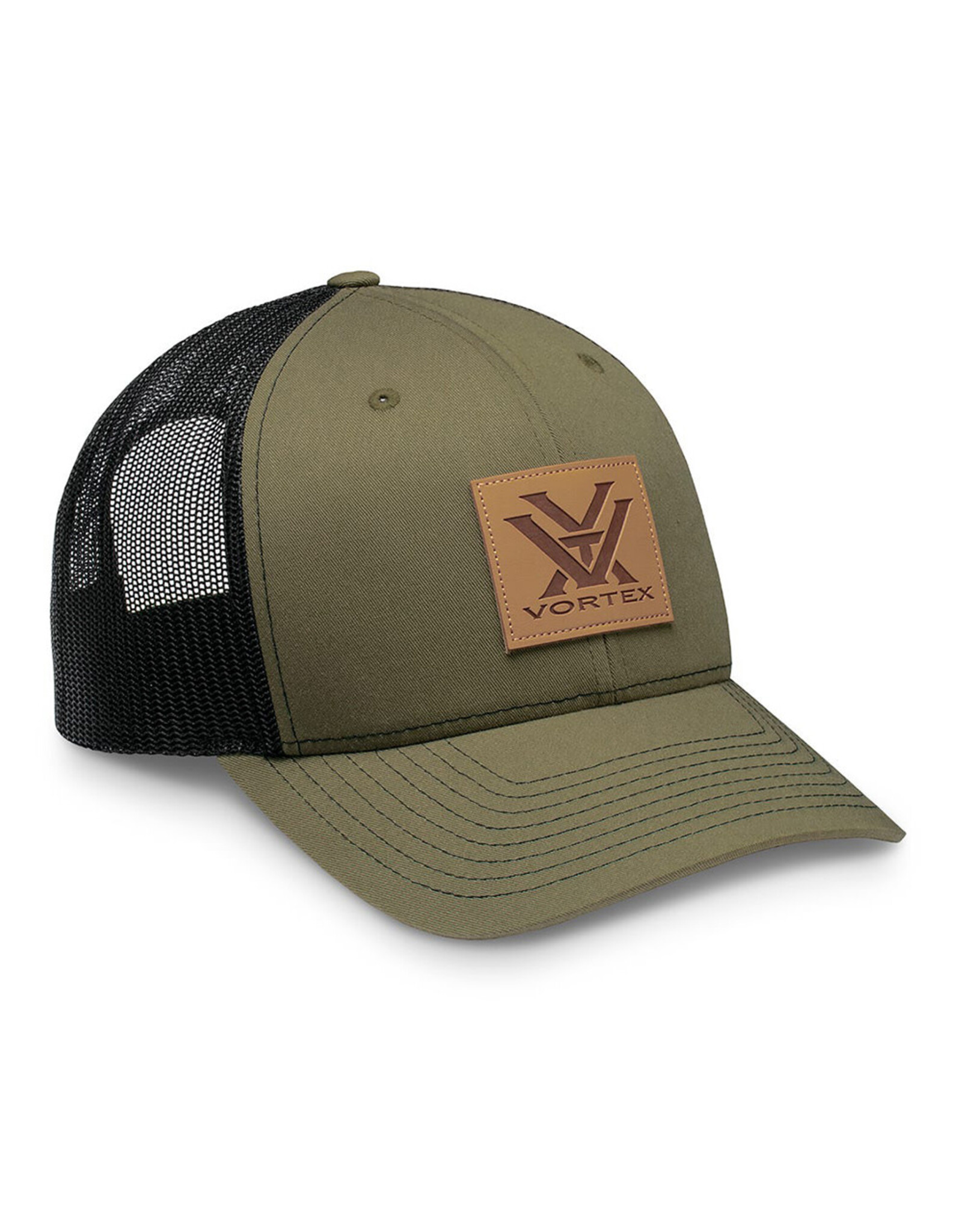 Vortex Vortex Cap: Loden Barneveld 608 Leather Patch VT-120-31-LOD
