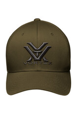Vortex Vortex Cap - FlexFit Cap Olive Drab Small/Medium Full Back VT-120-66-ODBSM