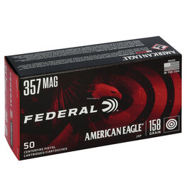 Federal Federal AE357A American Eagle Pistol Ammo 357 Mag 158Gr 50Rnd JSP