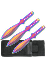 Perfect Point Perfect Point RC-001Rb Throwing Knife Set 6-Inch Overall (3pk)
