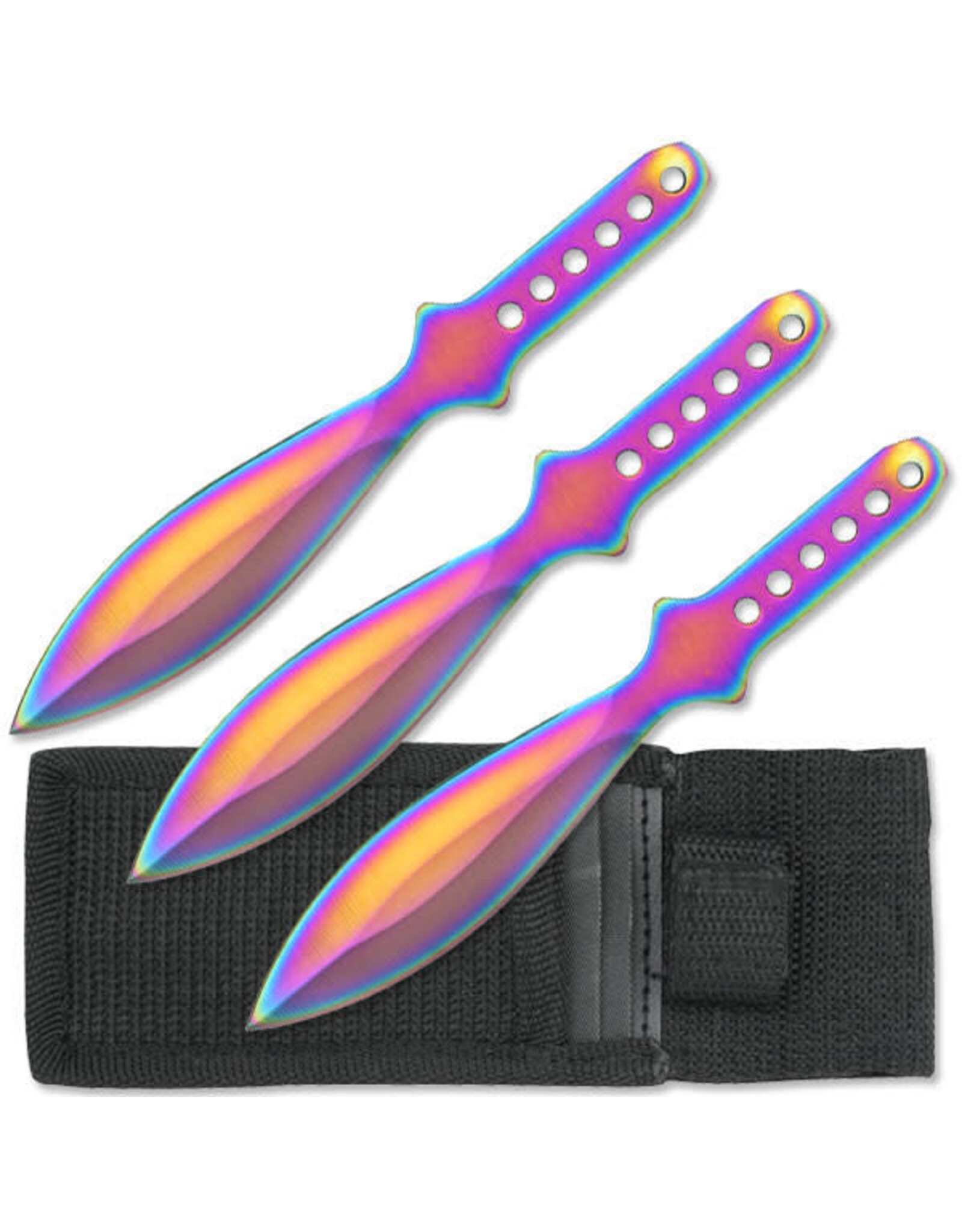 Perfect Point Perfect Point RC-001Rb Throwing Knife Set 6-Inch Overall (3pk)
