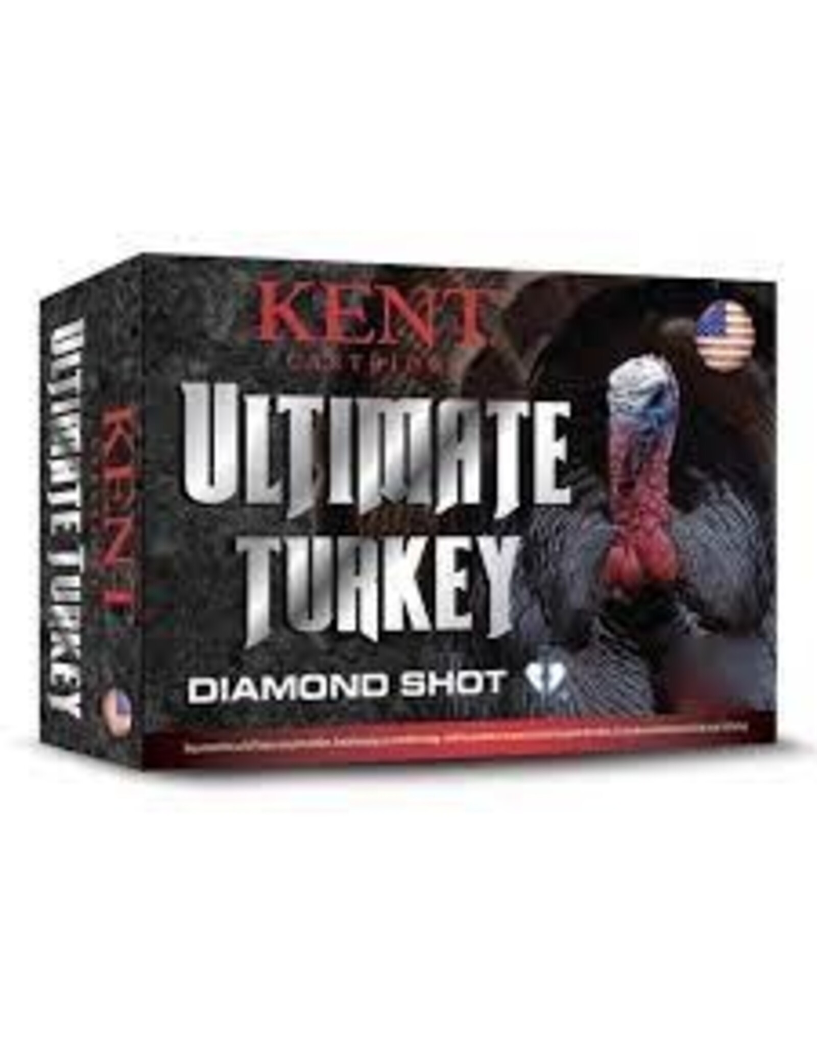 Kent Cartridge Kent C123TK50-5 Ultimate Diamond Shot Turkey Shotshell 12 Ga, 3", #5, 1-3/4 oz, Max Dr, 1310 fps, 10ct