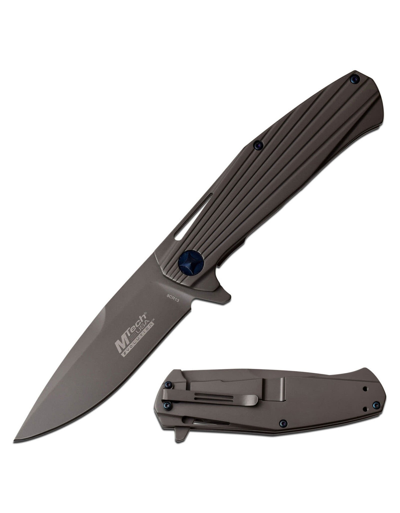 MTech USA - Folding Knife - MTE-FDR005-GY