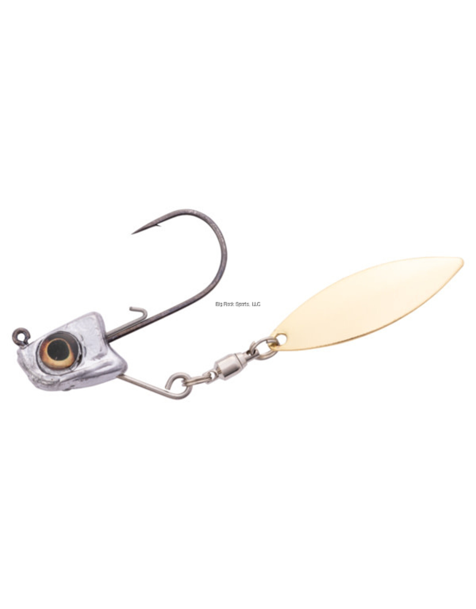 Great Lakes Finesse GLFSU38-16 Sneaky Underspin Jig 3/8oz The OG Silver Blade