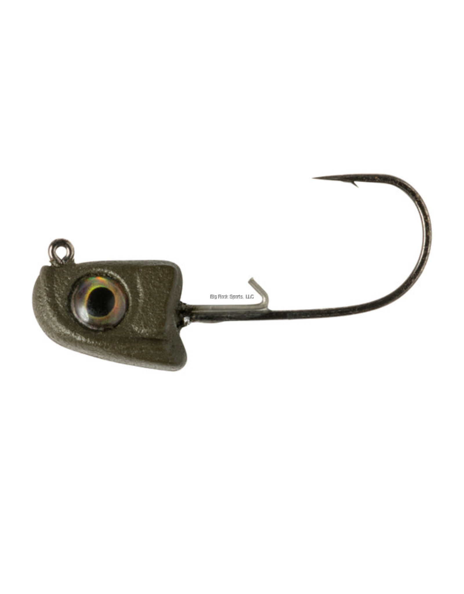 Great Lakes Finesse Great Lakes Finesse GLFSS14-12 Sneaky Swimbait Jighead, 1/4oz, 2 Pack, Matte Green Pumpkin