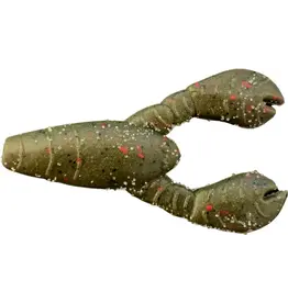 Great Lakes Finesse Great Lakes Finesse GLFSC210-02F Snack Craw, 2.1"-Green Pumpkin Red Flake Flake