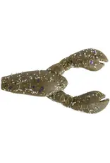 Great Lakes Finesse Great Lakes Finesse GLFSC210-03F Snack Craw 2.1", 6pk Green Pumpkin Purple Flake
