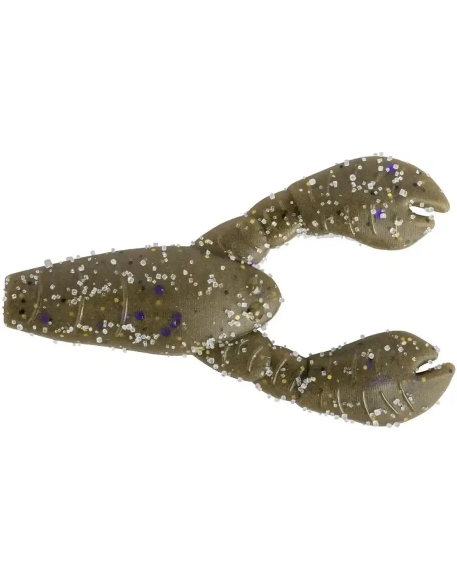 Great Lakes Finesse Great Lakes Finesse GLFSC210-03F Snack Craw 2.1", 6pk Green Pumpkin Purple Flake