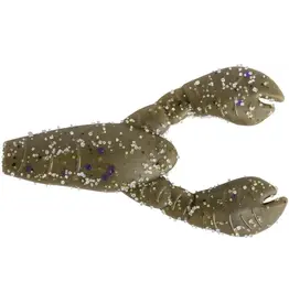 Great Lakes Finesse Great Lakes Finesse GLFSC210-03F Snack Craw 2.1", 6pk Green Pumpkin Purple Flake