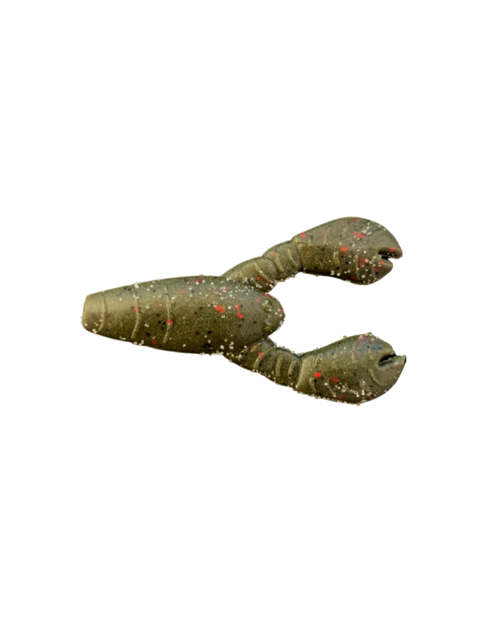 Great Lakes Finesse Great Lakes Finesse GLFSC210-01F Snack Craw, 2.1"-Green Pumpkin Flake