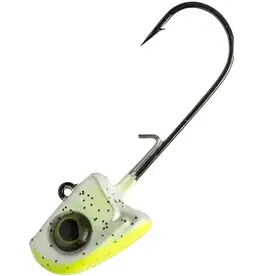 Great Lakes Finesse Great Lakes Finesse GLFHH516-34 Hangin Head Jig, 5/16oz, 2 Pack, Chartreuse Shad