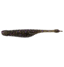 Great Lakes Finesse Great Lakes Finesse GLFDM275-03 Drop Minnow, 2.75"-Green Pumpkin Purple Flake