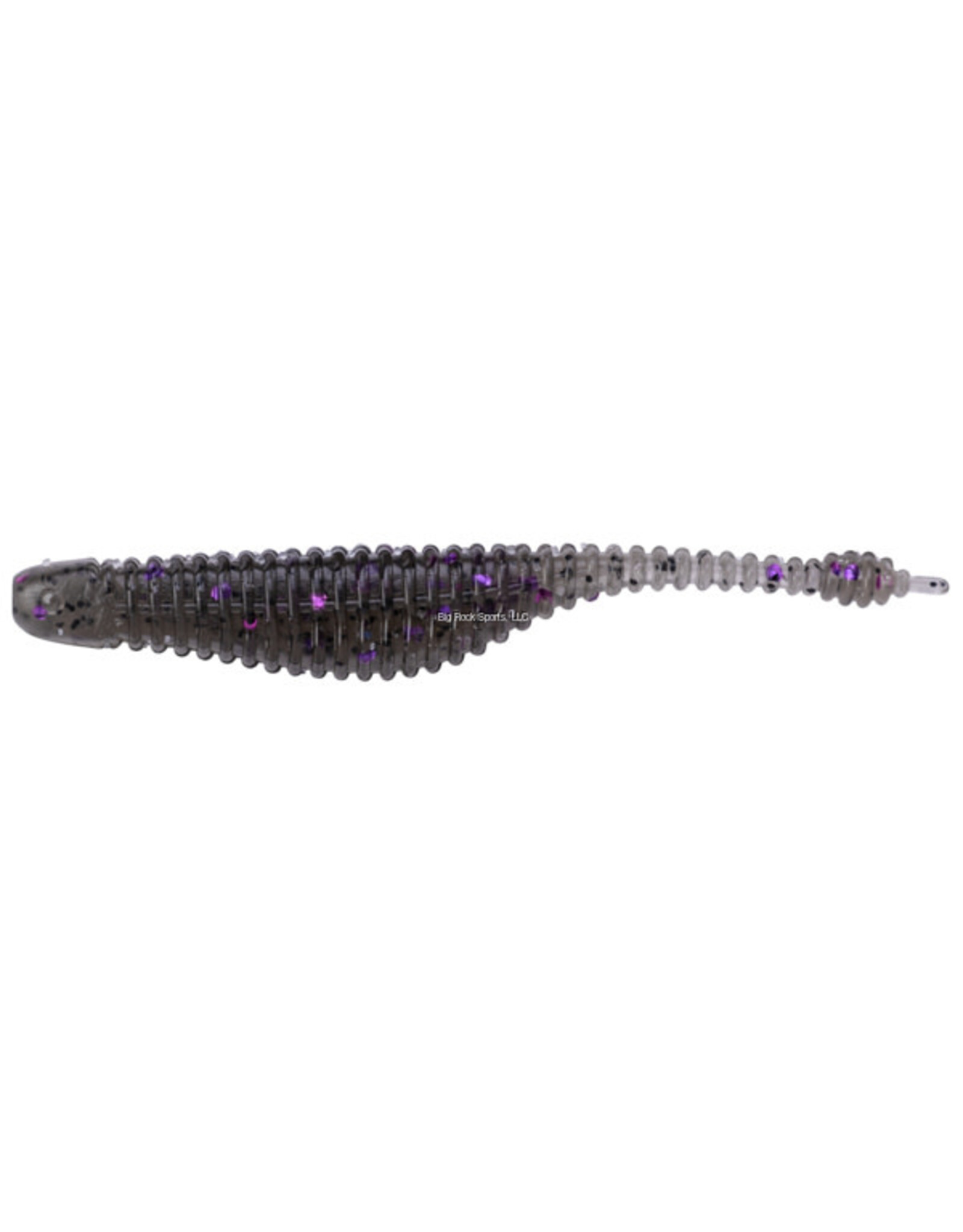 Great Lakes Finesse Great Lakes Finesse GLFDM275-05 Drop Minnow, 2.75"-Smoke Clear Purple Flake
