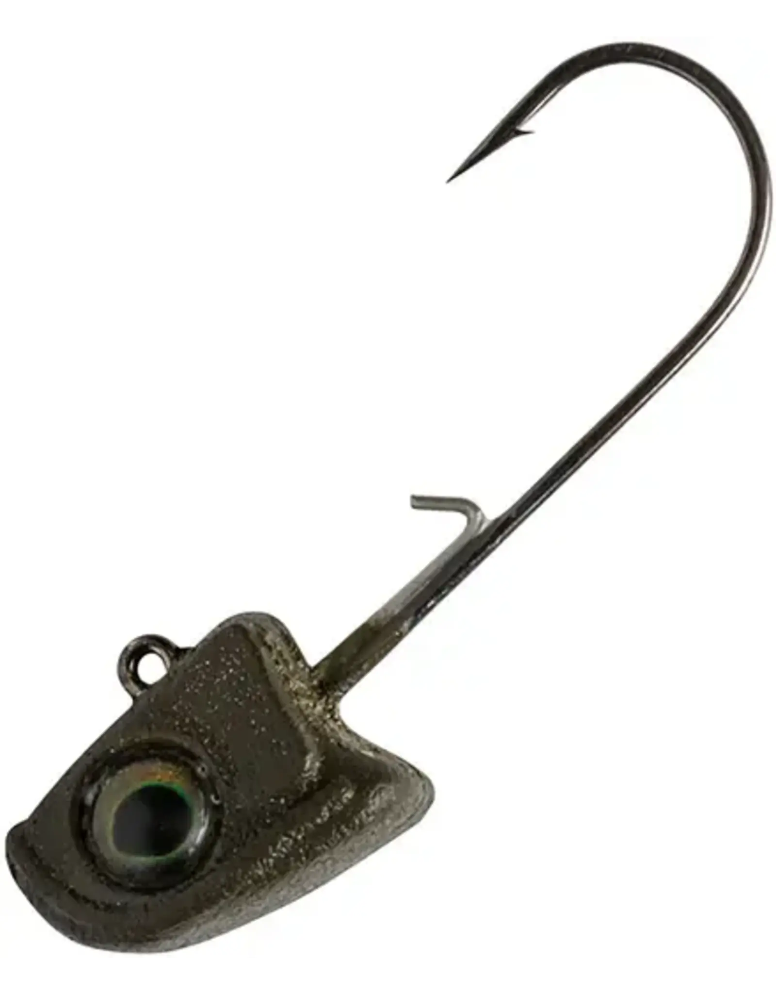 Great Lakes Finesse Great Lakes Finesse GLFHH516-12 Hangin Head Jig, 5/16oz, 2 Pack, Matte Green Pumpkin