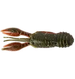 Great Lakes Finesse Great Lakes Finesse GLFJC250-25F Juvy Craw 2 1/2", 7pk Green Pumpkin Orange