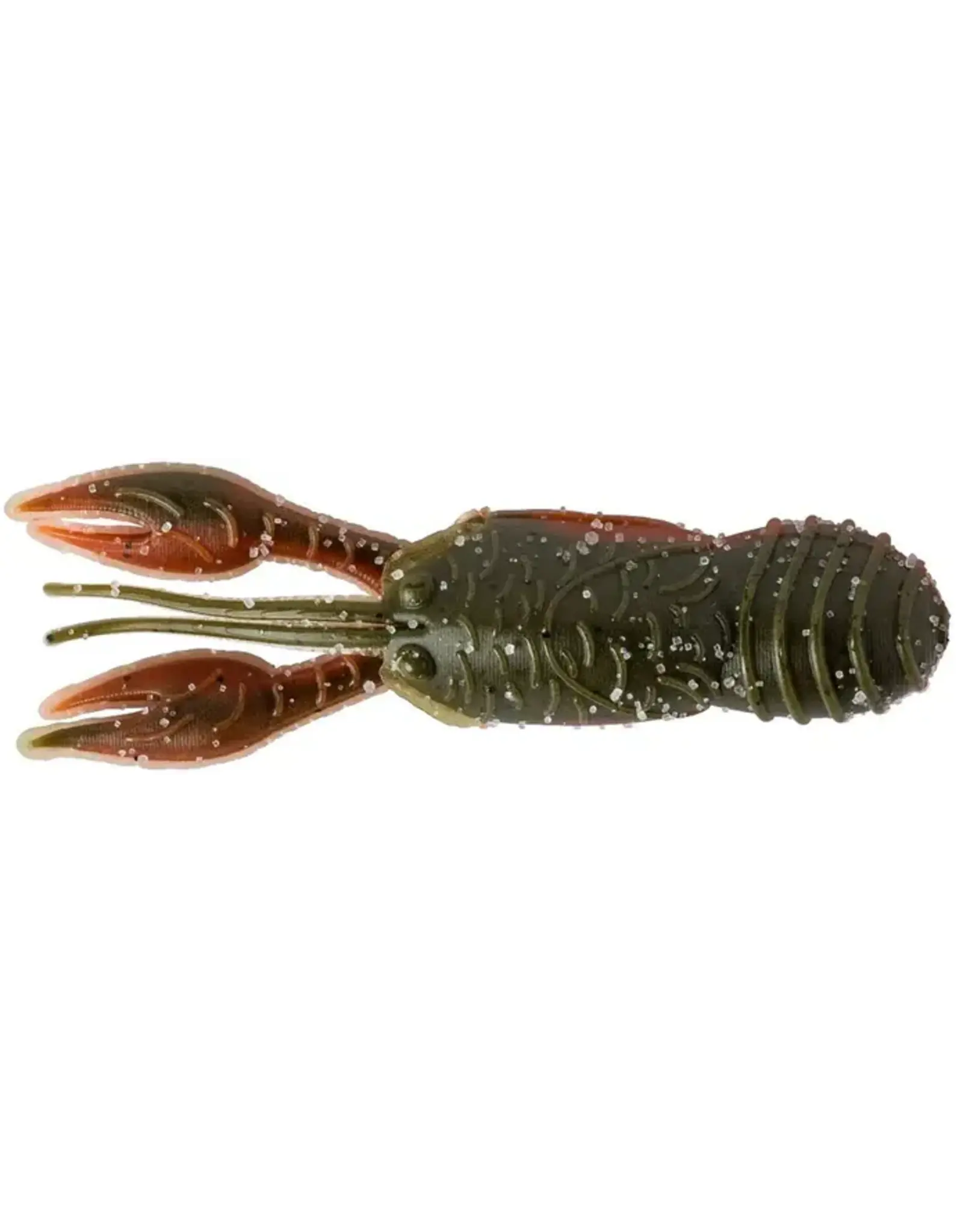 Great Lakes Finesse Great Lakes Finesse GLFJC250-25F Juvy Craw 2 1/2", 7pk Green Pumpkin Orange