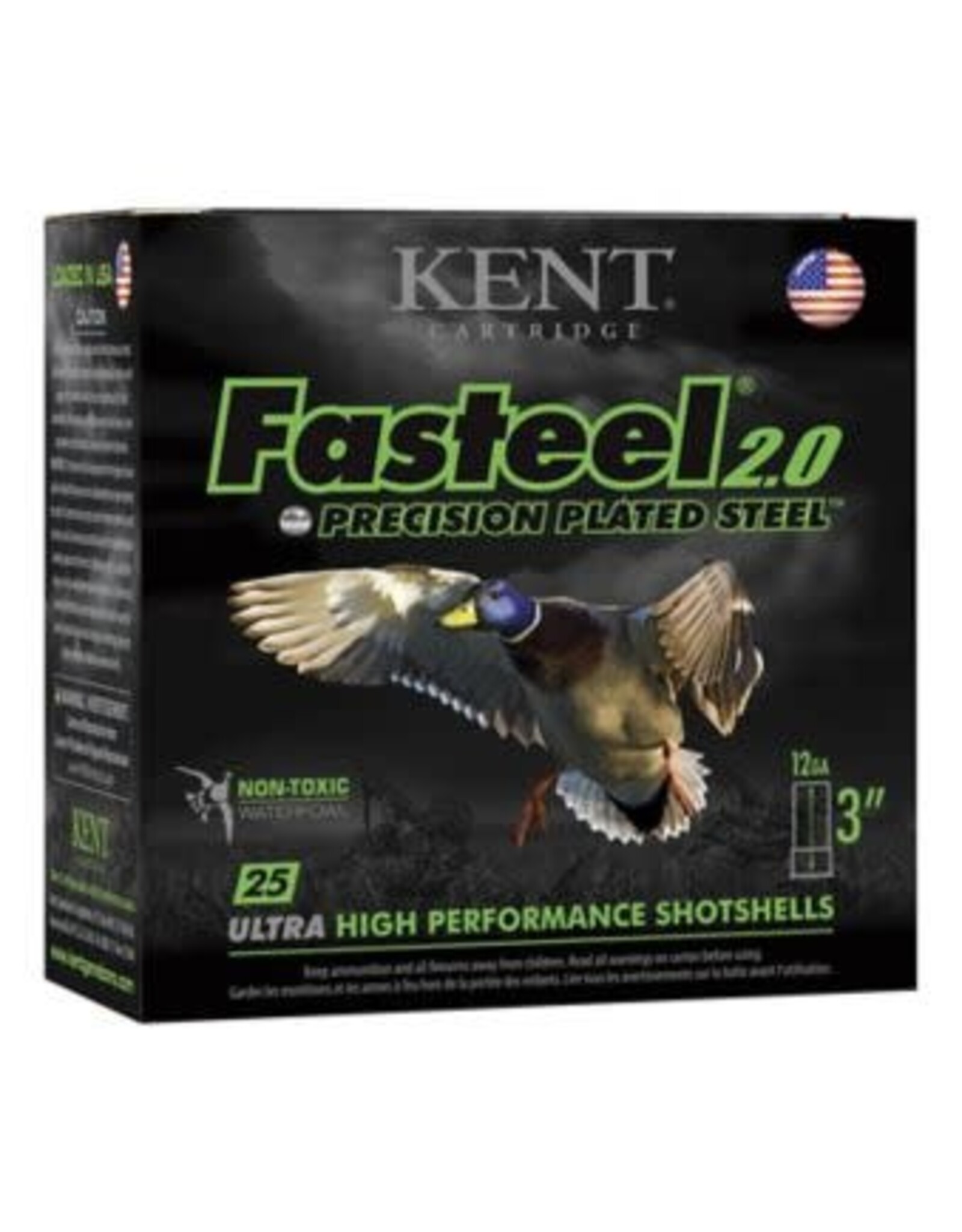 Kent Cartridge Kent Fasteel 2.0 12GA #6 (3") 1 1/8oz - 25ct