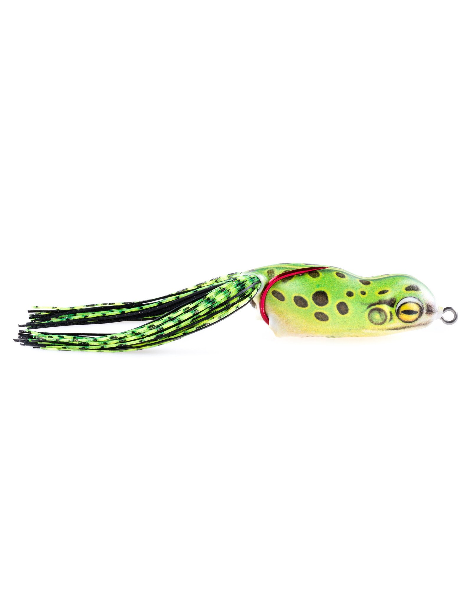 scum frog Scum Frog L-2344 Launch Frog, Leopard, Red Owner Hook, Tungsten Parasite Weight System