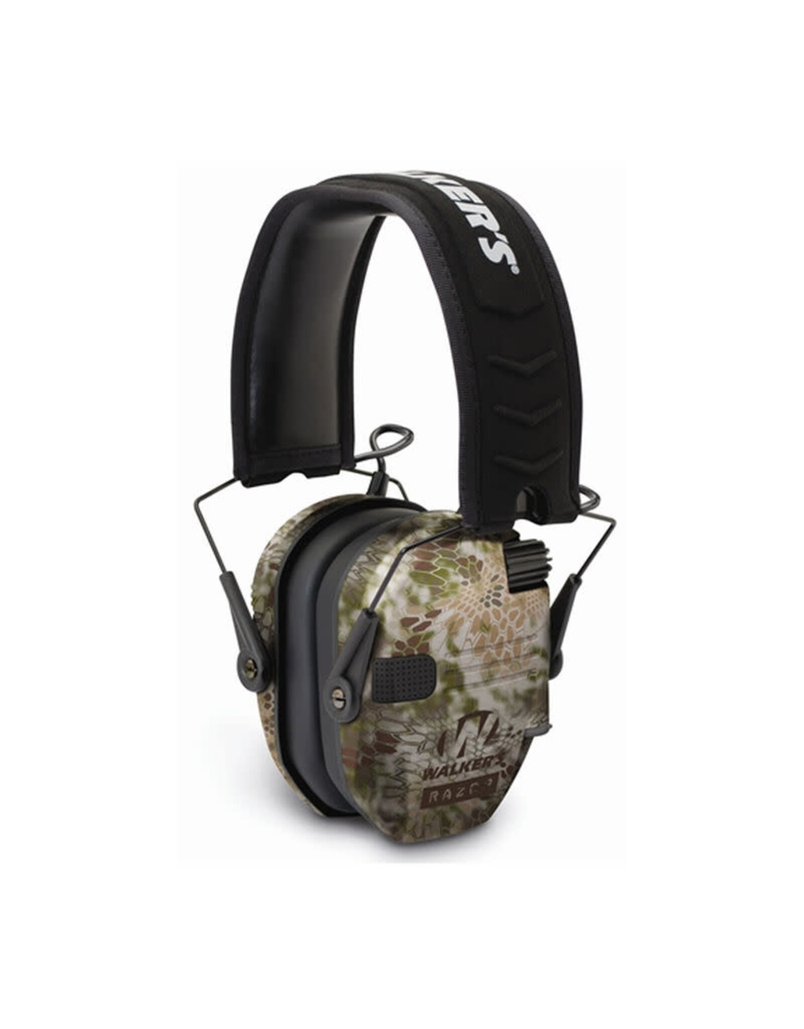 Walkers Walkers Razor Slim Shooter Folding Electronic Ear Muff, NRR23dB, Low Profile, HD Sound, Kryptek Camo GWP-RSEM-KPT