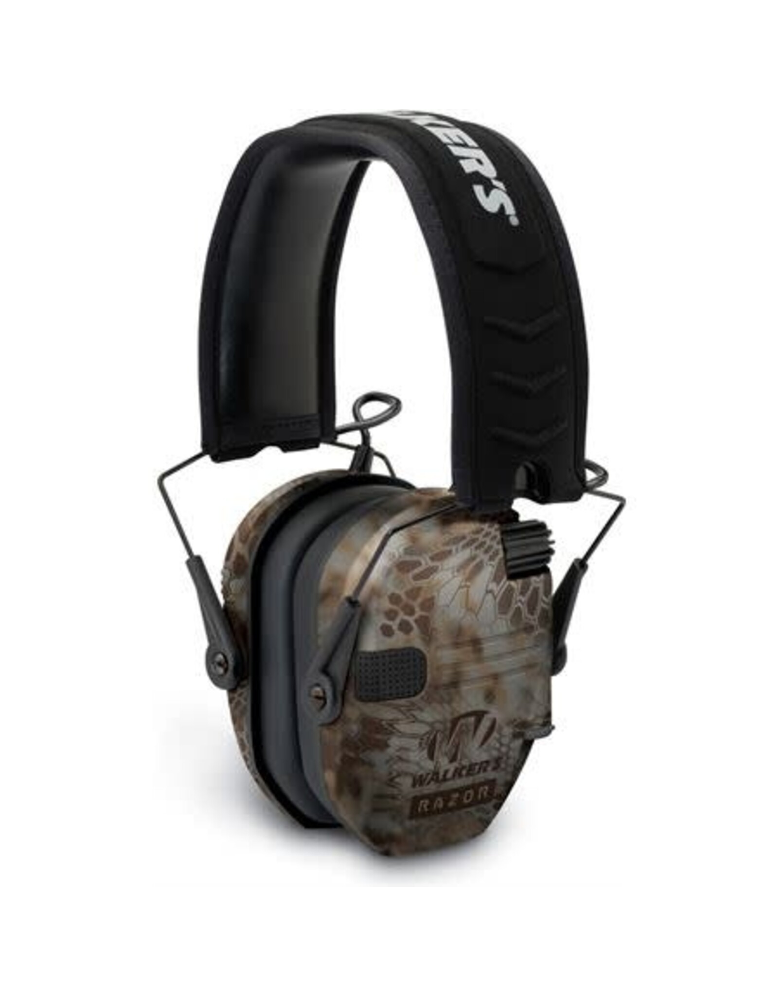 Walkers Walkers Razor Slim Shooter Folding Electronic Ear Muff, NRR23dB, Low Profile, HD Sound, Kryptek Camo GWP-RSEM-KPT