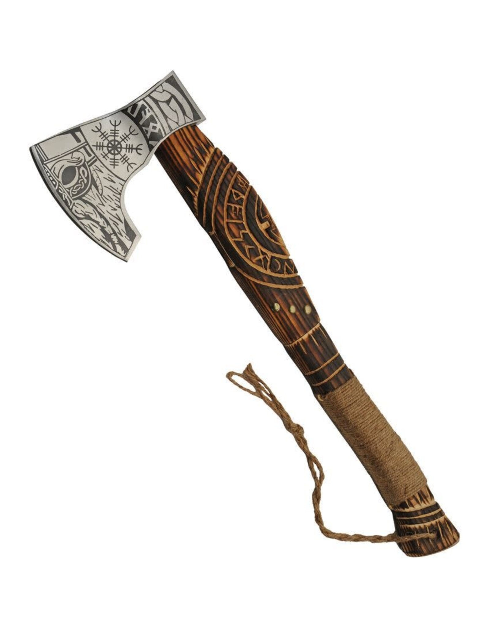 Pakistan Etched Viking Axe