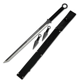 Fantasy Master Fantasy Master - Fantasy Sword with 2 Throwing Knives - FM-644T