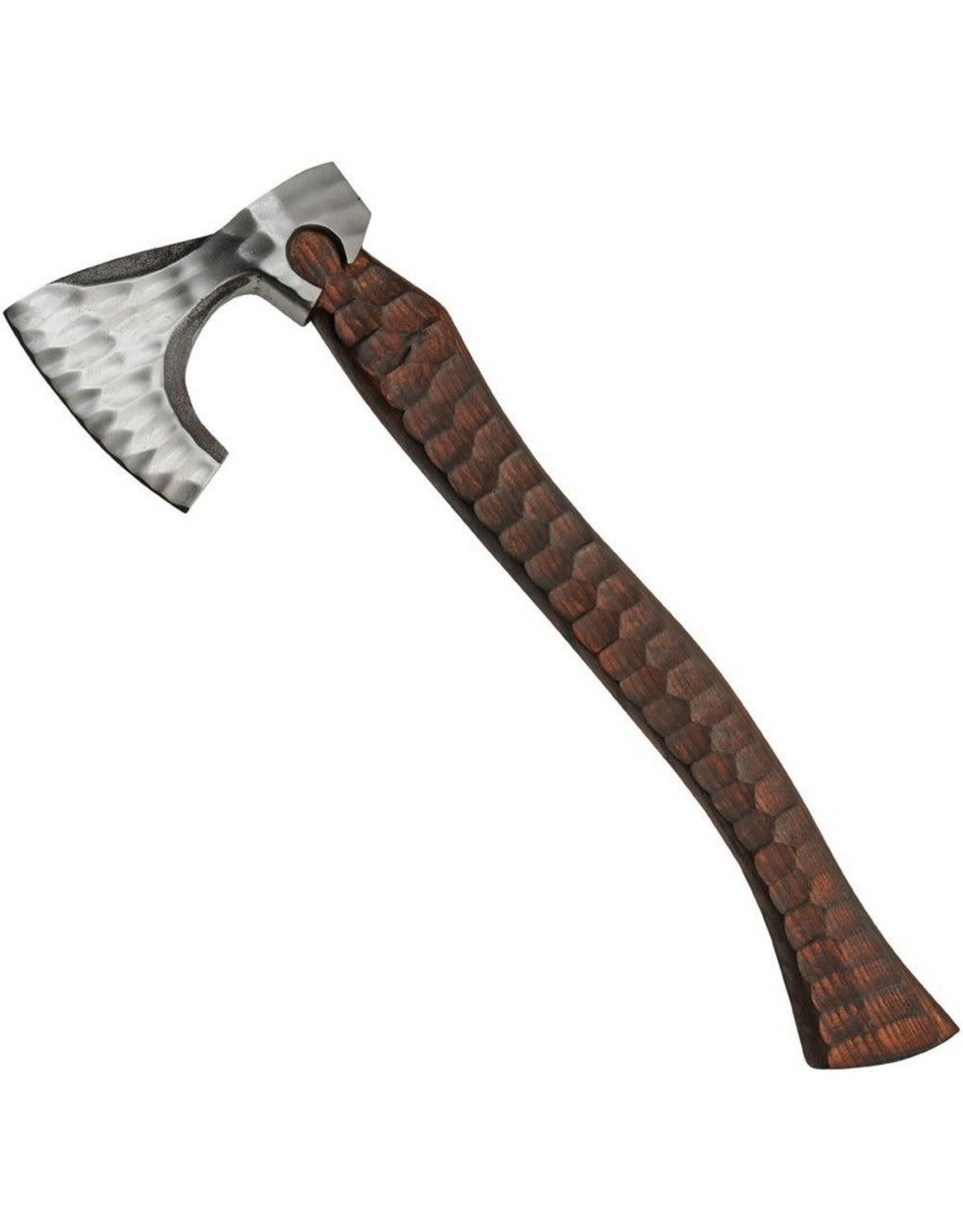 Rite Edge Rite Edge Grooved Hammered & Stainless Axe Head Sculpted Wood Handle - 882463