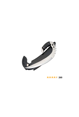 Pakistan 12" Fantasy Wrap-Around Swing Blade Battle Knife Saber-Claw with No-Slip Black Wood Handle Grip