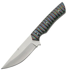 Rite Edge Rite Edge Satin Fixed Blade Knife Colorwood Handles