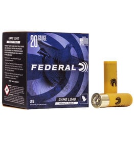 Federal Federal H202 7.5 Game-Shok Upland - Heavy Field Shotshell 20 GA, 2-3/4 in, No. 7-1/2, 1oz, 2-1/2 Dr, 1165 fps
