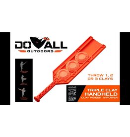 DO ALL OUTDOORS Do All Triple Clay Handheld Clay Pigeon Thrower TC123