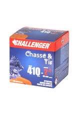 Challenger Challenger Ammo 10064 Standard 1006 Shotshell 410 GA, 2-1/2 in, No. 4, 1/2 oz, 1200 fps, 25 Rnd per Box