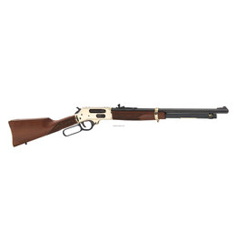 Henry Firearms Henry H024-4570 Lever Action Rifle, 45-70, Side Gate, 19.8" Bbl, Brass Receiver, 4 Rnd