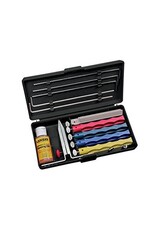 Lansky Sharpeners Lansky Professional Sharpening System with Coarse, Medium, Ultra Fine, and Serrated Medium Hones