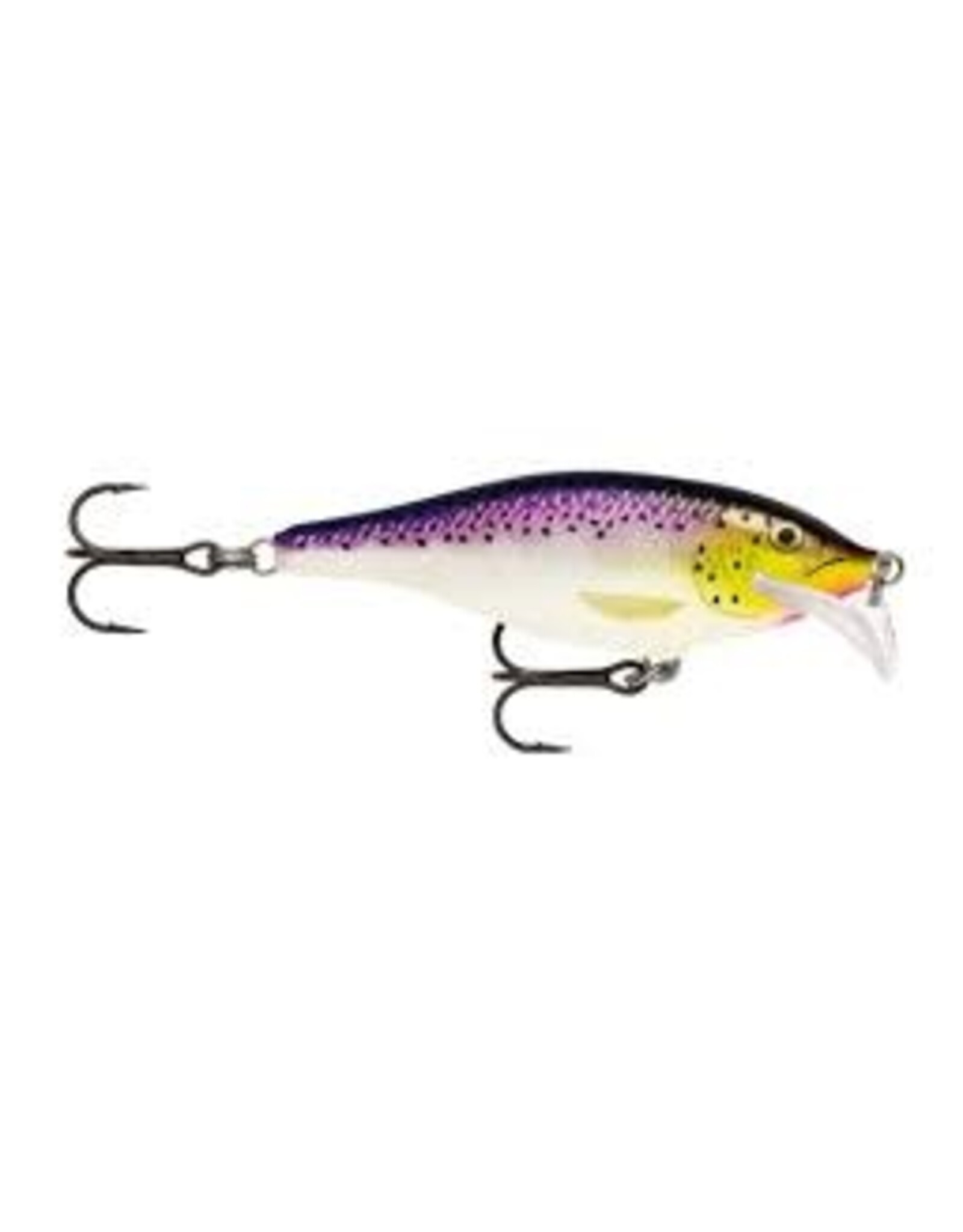 Rapala Rapala SCRS07PD Scatter Rap Shad Crankbait, 2 3/4", 1/4 oz, Purpledescent, Floating